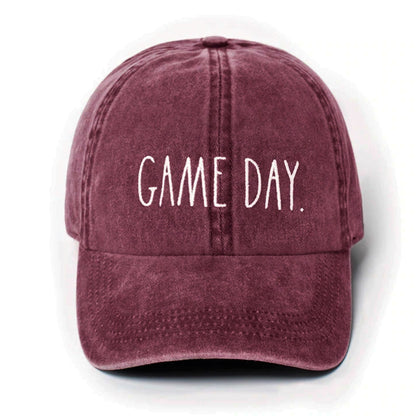 Rae Dunn Women's Game Day Denim Baseball Cap