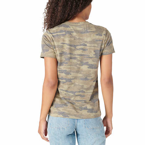 Lucky Brand Women's Super Soft Tee Camo' Graphic Print T-Shirt