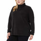 32 Degrees Women's Arctic Soft Fleece Snap closure Pullover Top Sweatshirt