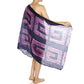 Jewel Print Wrinkle Scarf/Cover-Up