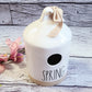 RAE DUNN Spring Easter Spring Decor Ceramic Birdhouse