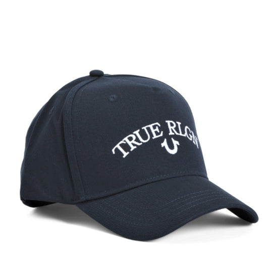 True Religion Embroidered Logo Cotton Baseball Cap