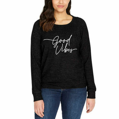 Buffalo David Bitton Women's Ultra Soft Leopard Print Cozy Pullover Top