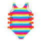 Betsey Johnson Toddler Girl Sequin Smile Emoji One-Piece Swimsuit