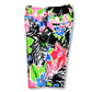 IBKUL Women's Amelia Tummy Control High Rise Floral Printed UPF 50+ Shorts