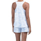 Rae Dunn Women's 2-Piece Ultra Soft Dream Pj Tie Dye Pajama Set