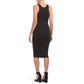 SHINESTAR Juniors  Double Knit Midi Dress