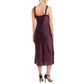 BETSEY JOHNSON Women's Ruffle Straps Slip Midi Dress