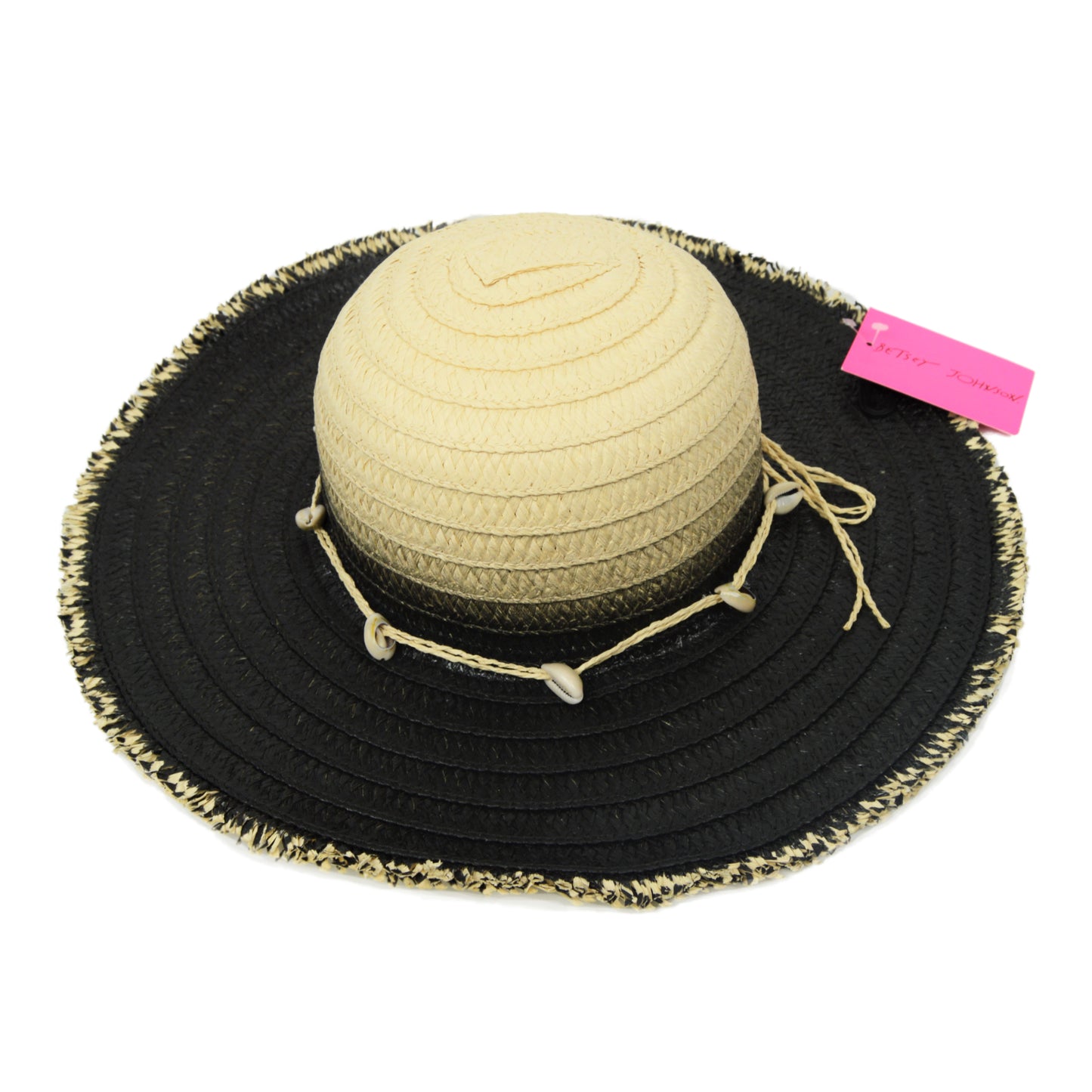 Betsey Johnson Women's Ombre Oasis Floppy Hat