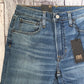 FRYE Sienna Mid Rise Destructed Skinny Jeans