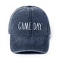 Rae Dunn Women's Game Day Denim Baseball Cap