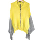 Steve Madden Knit Fringe Wrap/Shawl with Zipper