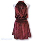 RAMY BROOK Women's Ellin Shimmer Velvet Halter Party Cocktail Mini Dress