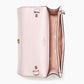 Kate Spade Staci Saffiano Flap Shoulder Crossbody Bag