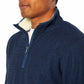 Orvis Men’s Fleece Lined Quarter Zip Sweatshirt Pullover Top