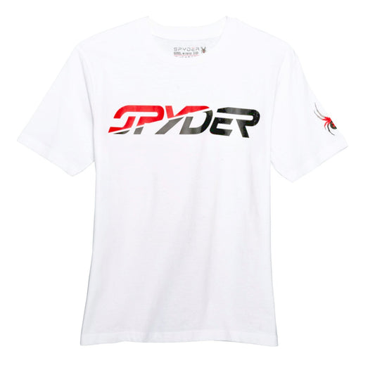 Spyder Big Boy's (8-20) Tee Logo Graphic Print Soft Cotton Youth T-Shirt