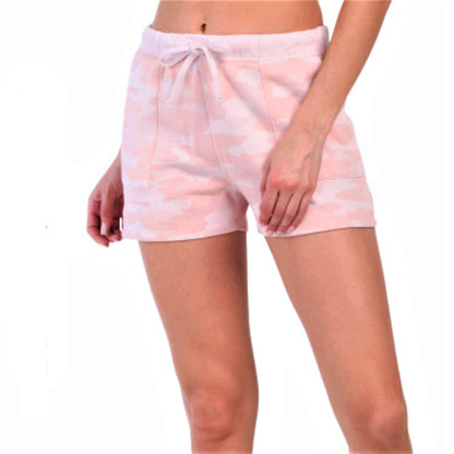 Lucky Brand Women's Camo Print Side Pockets Soft Cotton Casual Shorts