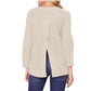 Jack by BB Dakota Back Split Sweater