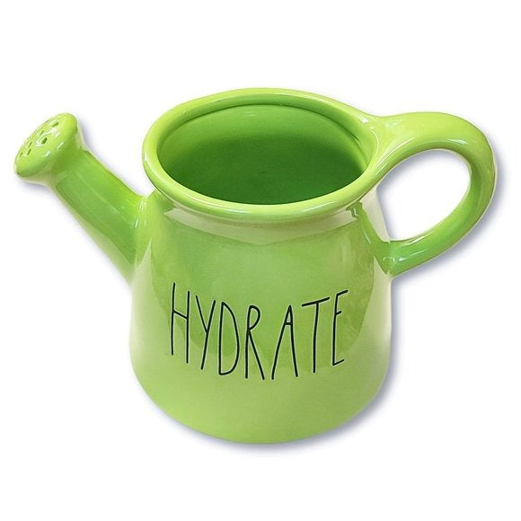 Rae Dunn 5 in Hydrate Ceramic Watering Can