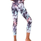 Onzie Women's High Rise Side Pockets Tie Dye Print Activewear Yoga Leggings