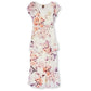 Taylor Ruffle Sleeve Tiered Floral Print Maxi Dress