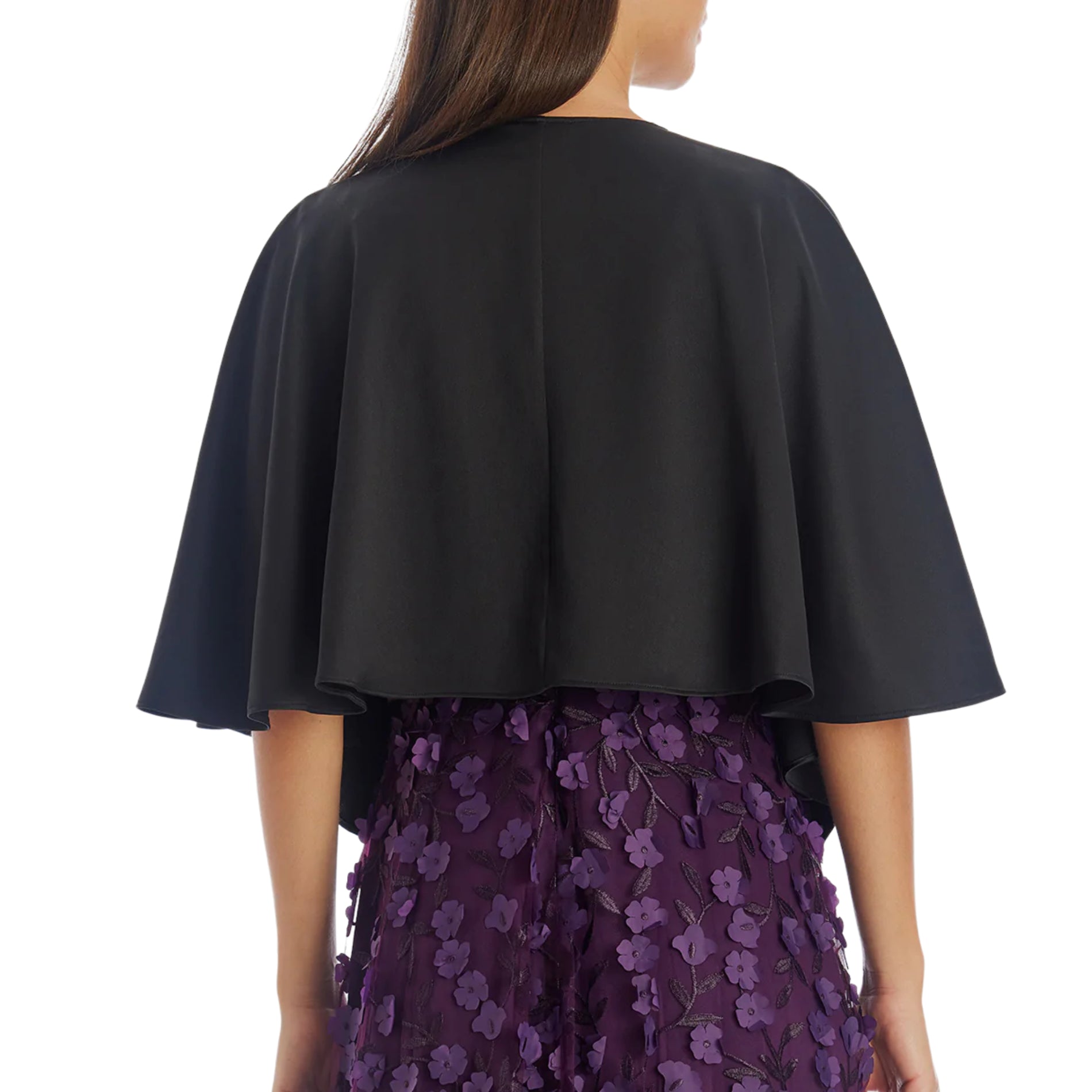 ADRIANNA PAPELL Women s Satin Reversible Cape Evening Shawl