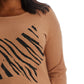 Adyson Parker Women's Plus Cozy Soft Knit Star Pullover Sweater