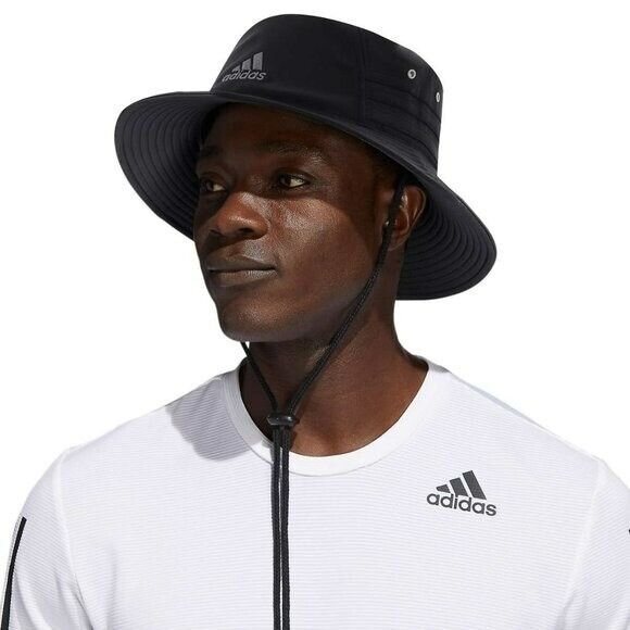 Adidas Aeroready Unisex Lightweight Moisture Wicking UPF 50 Bucket Sun Hat