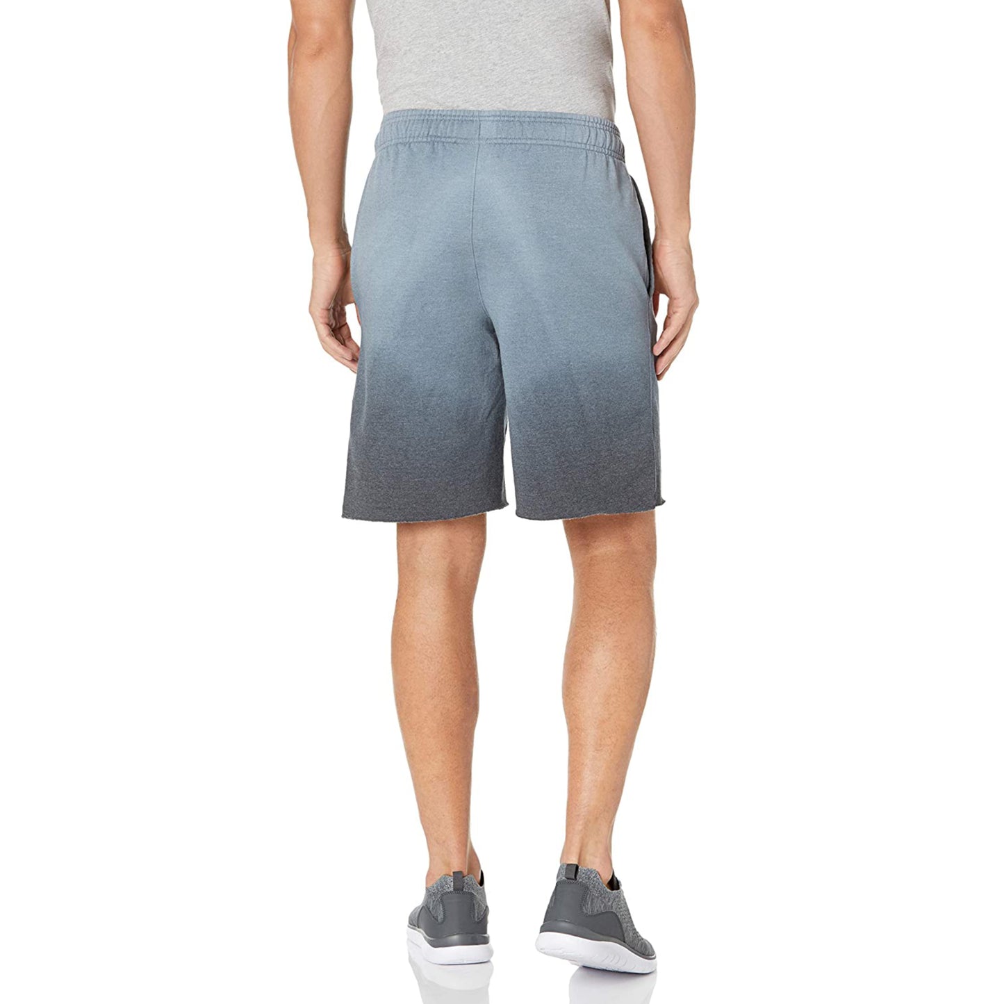 Champion Men's Moisture Wicking Ombre Powerblend Graphic Cotton Active Shorts