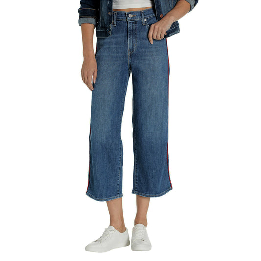 LEVI'S Mile High Rise Wide Leg Pipe Down Jeans