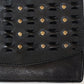 FRYE Women's Jade Leather Studded Weave Trim Chain Srtap Shoulder Bag