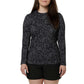 Hang Ten Women's Quick-dry UPF 50+ Long Sleeves Front Pocket Sun Swim T-Shirt