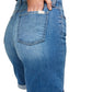JEN7 by 7 For All Mankind's Rolled Cuffs Denim Bermuda Shorts