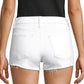 J Brand Women's Frayed Hem Slim Leg Denim Shorts