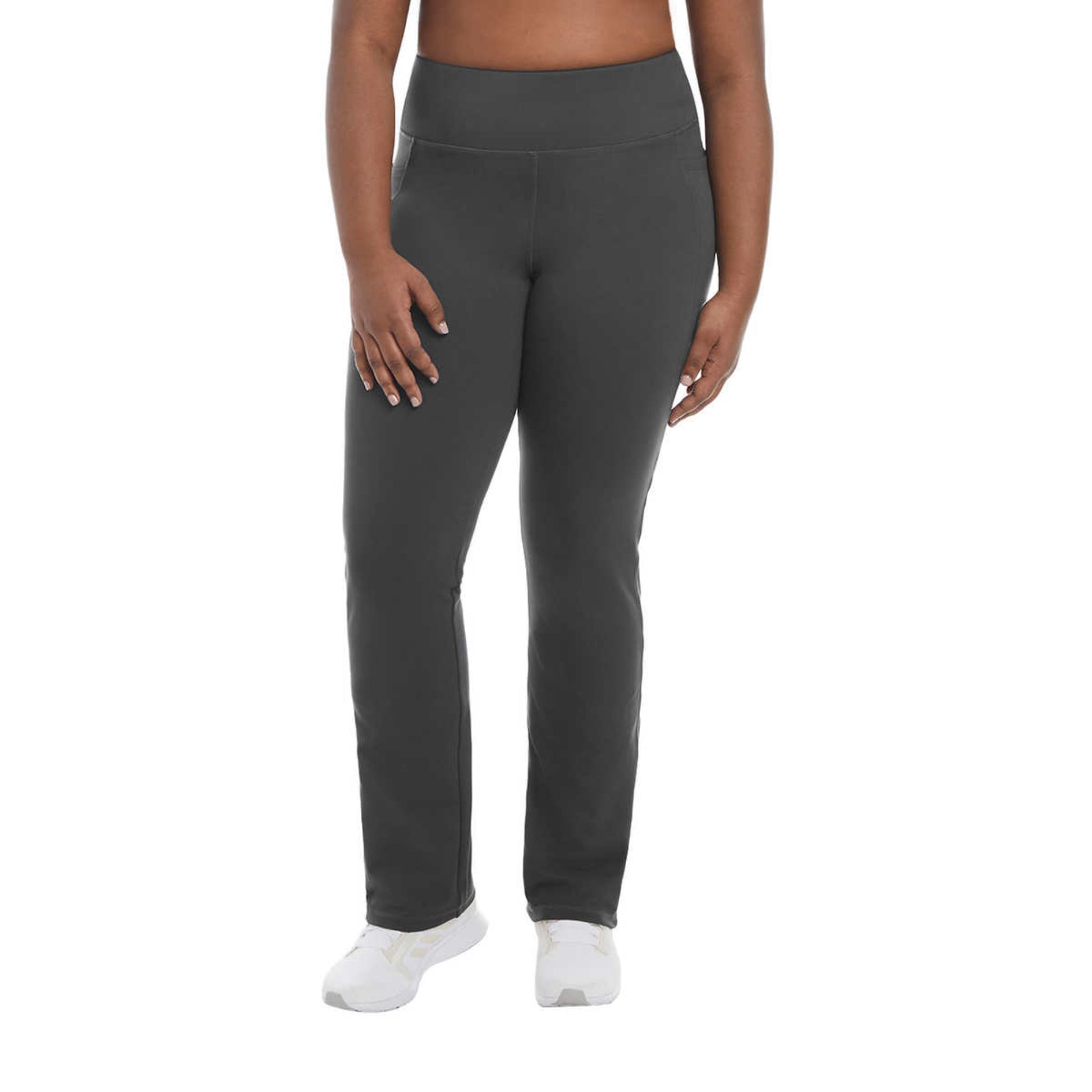 Danskin Womens High Rise Tight with Pockets 