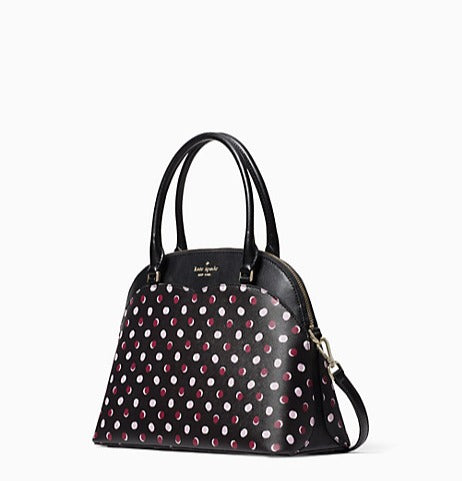 Kate Spade Women's Payton Dots Printed Medium Dome Satchel Bag