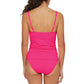 La Blanca Women's Island Goddess Wrap Swim Tankini Top