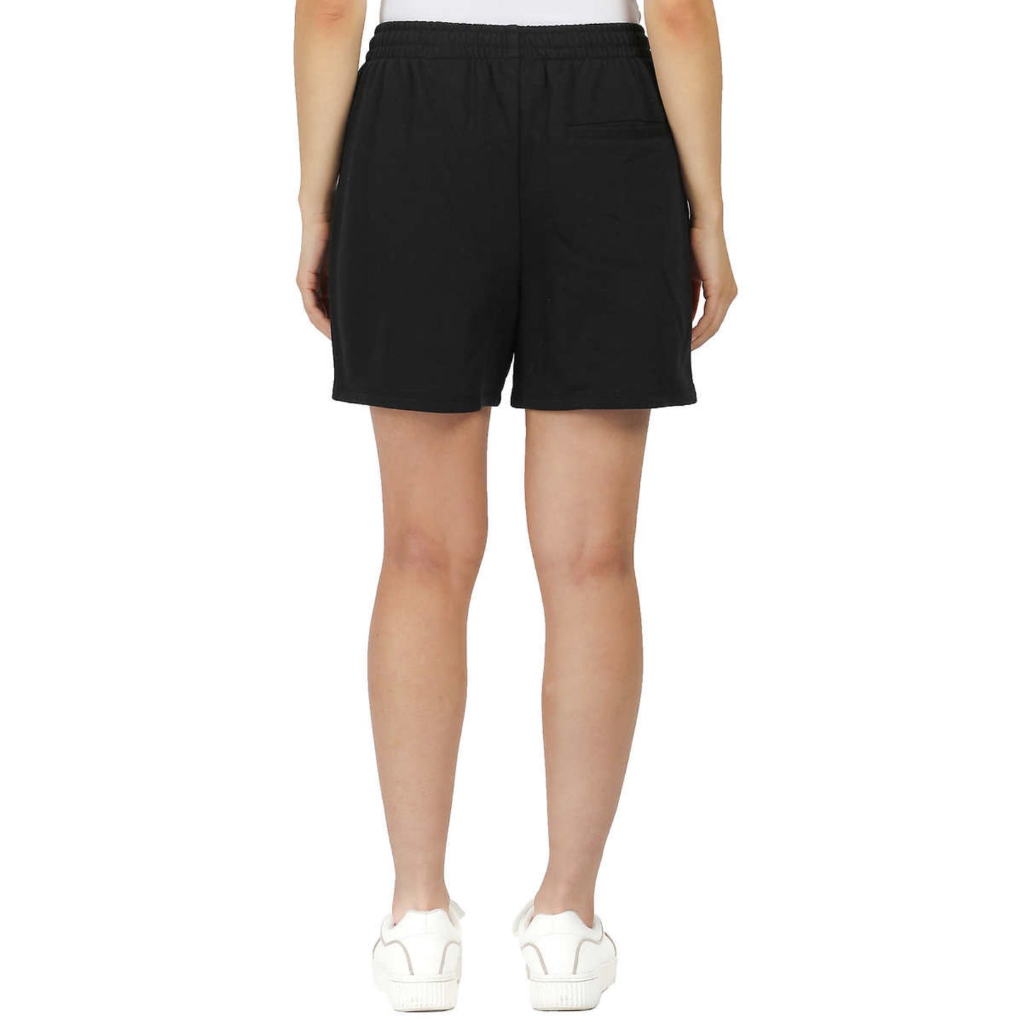 LazyPants Women's High Rise Soft Cotton Blend French Terry Shorts
