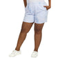 LazyPants Women's High Rise Soft Cotton Blend French Terry Shorts