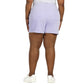 LazyPants Women's High Rise Soft Cotton Blend French Terry Shorts