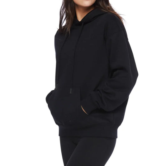 LazyPants Women's Fleece Lined Oversized Boyfriend Sweatshirt Hoodie