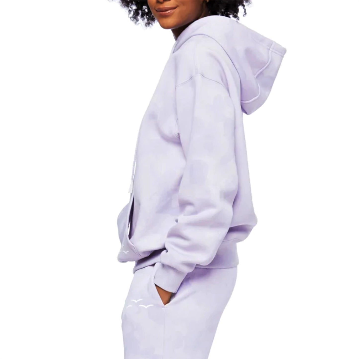LazyPants Women's Fleece Lined Oversized Boyfriend Sweatshirt Hoodie