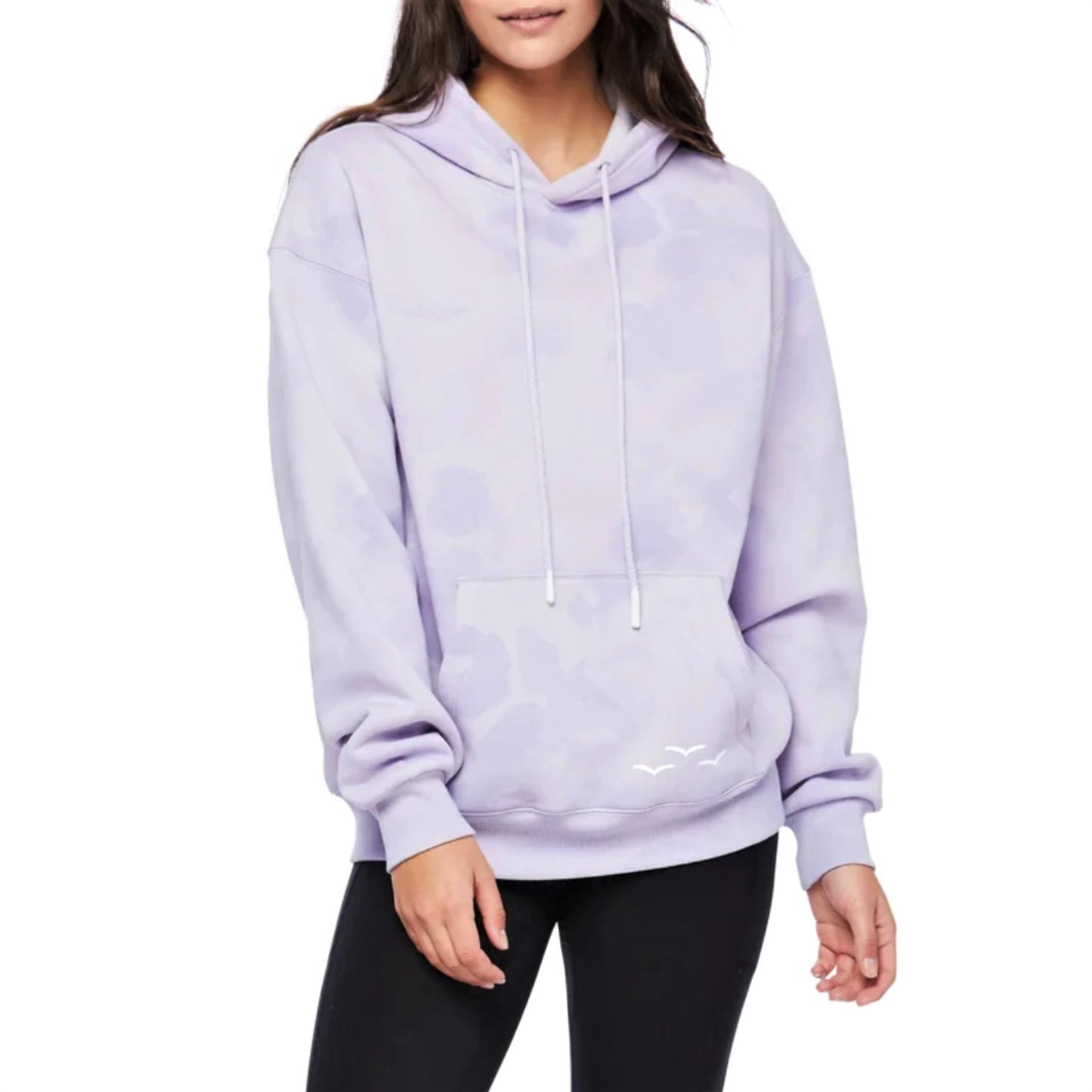LazyPants Women's Fleece Lined Oversized Boyfriend Sweatshirt Hoodie