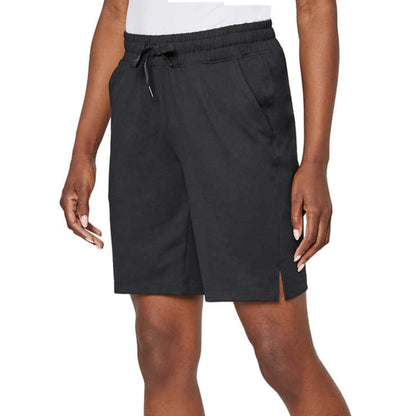 Mondetta Women's Active Performance Elastic Waist Soft Casual Bermuda Shorts