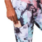 Onzie Women's High Rise Side Pockets Tie Dye Print Activewear Yoga Leggings
