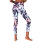 Onzie Women's High Rise Side Pockets Tie Dye Print Activewear Yoga Leggings