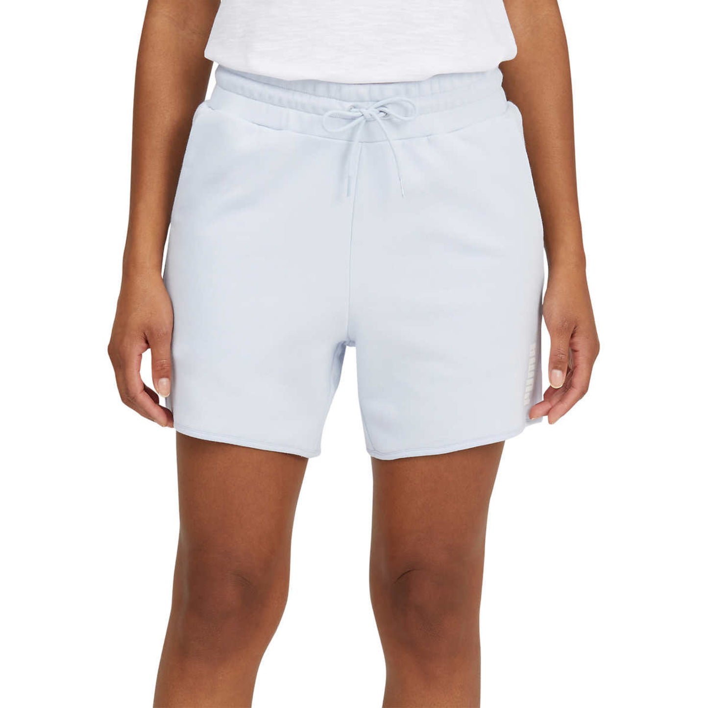 PUMA Women's Soft Cotton Blend French Terry Side Pockets Active Casual Shorts