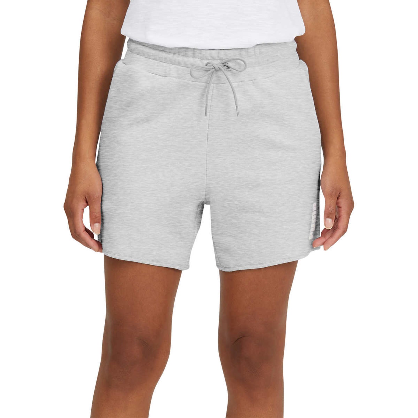PUMA Women's Soft Cotton Blend French Terry Side Pockets Active Casual Shorts