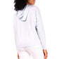 Rae Dunn Women's Ultra Soft Good Vibes Graphic Print Striped Sweatshirt Top Hoodie