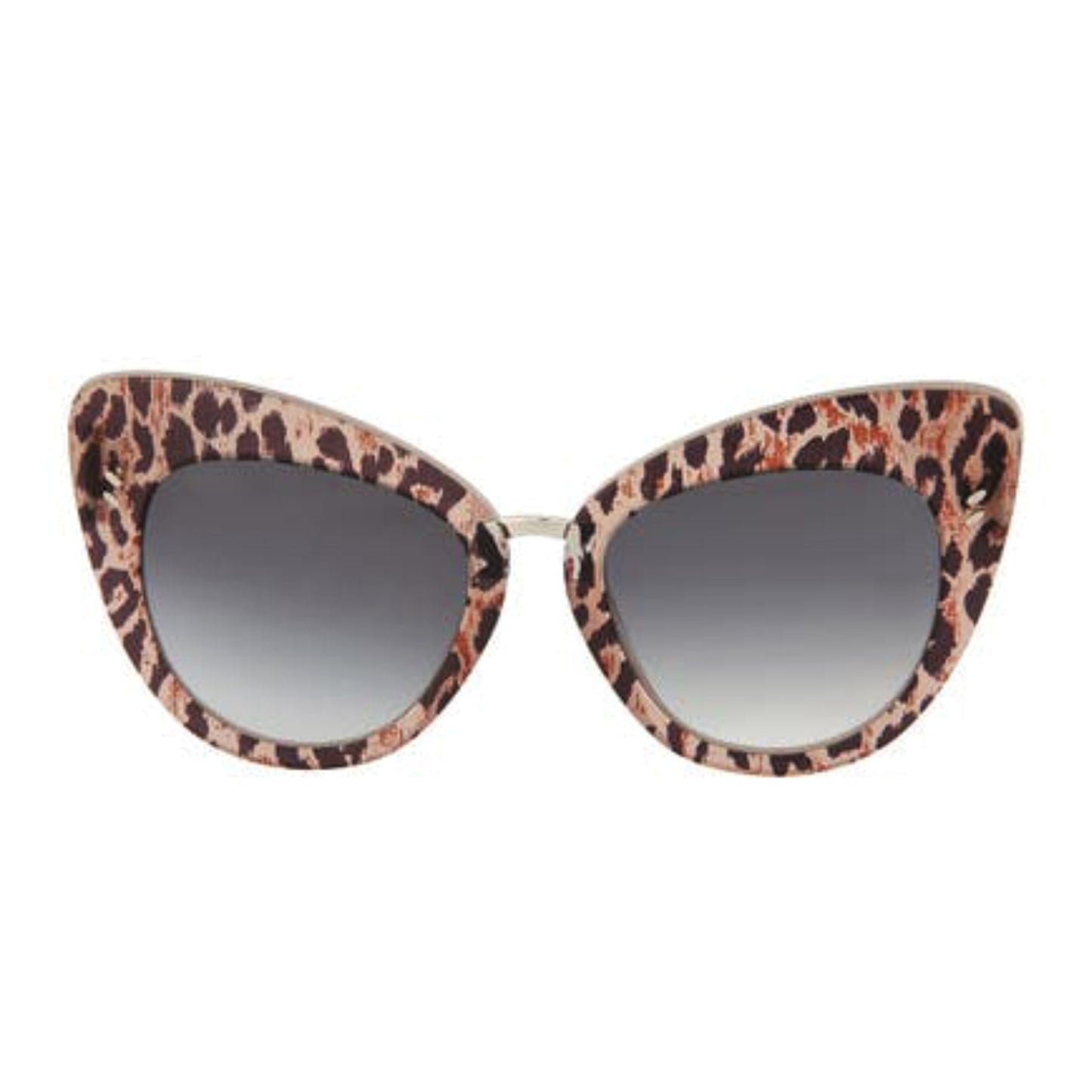 Stella McCartney Leopard Cat Eye Sunglasses